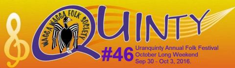 Quinty logo with festival date