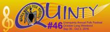 Quinty logo with festival date