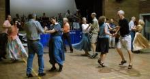 dancing in the hall