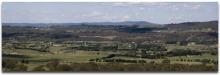 Wamboin in the Clare Valley - from high on a hill showing the landscape
